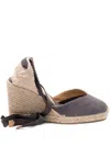 Castaã±er 110mm Chiara Espadrilles In Grau
