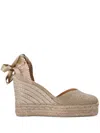 Castaã±er Chiara Jute Espadrilles In Neutrals