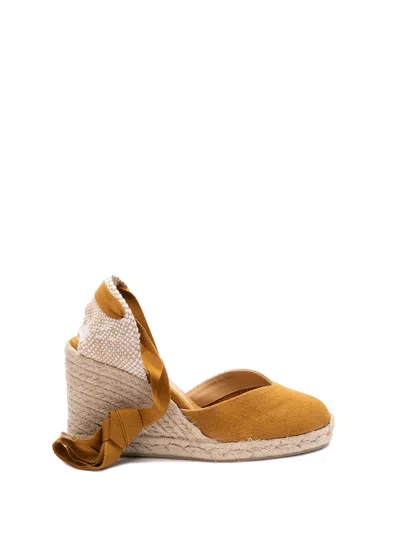 Castaã±er `chiara/8/002` Wedge Espadrilles In Brown