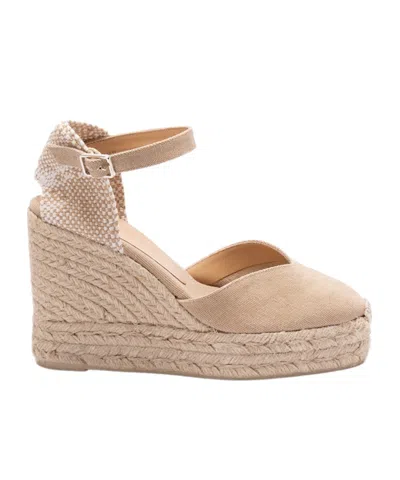 Castaã±er Chiarita Espadrilles In Neutral