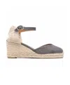 Castaã±er Chiarita Espadrille By Castaner In Nude