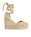 Castaã±er Wedge Shoes Castañer Woman Color Gold In Nude