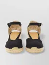 Castaã±er Tina Open Heel Peep Toe Wedge Espadrille