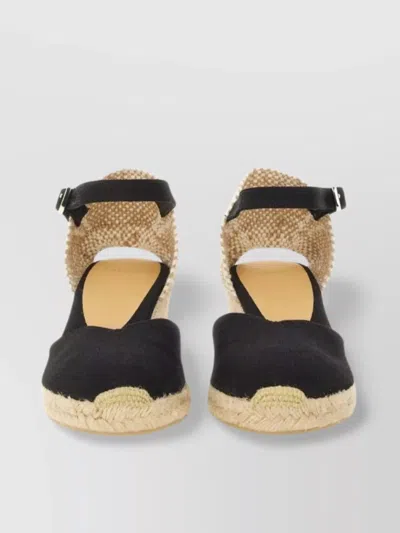Castaã±er Closed Toe Wedge Heel Espadrille