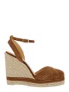 Castaã±er Castaner Colina 186 Wedge Espadrilla In Gold