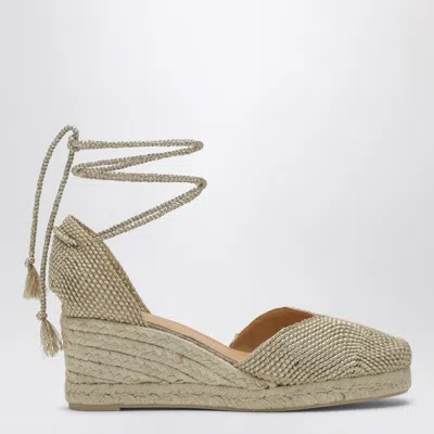 CASTAÃ±ER CORA ESPADRILLES IN NATURAL COLOR