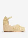 Castaã±er Castañer Corina Raffia Espadrilles In Beige