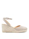 Castaner Since 1927 Cybil Linen Espadrilles In Nude & Neutrals