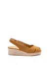 Castaã±er `diana/3/002` Wedge Espadrilles In Yellow