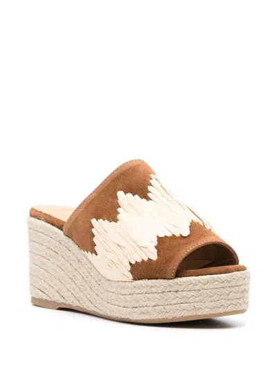 Castaã±er Eleo 85mm Espadrilles In Braun