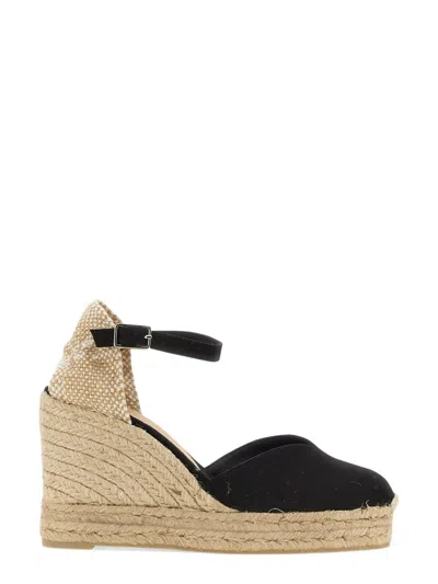 Castaã±er Espadrilla Chiarita In Black