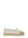 Castaã±er Kampala Frayed Canvas Cap-toe Espadrilles In White