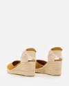 Castaã±er Espadrillas Wedge In Brown