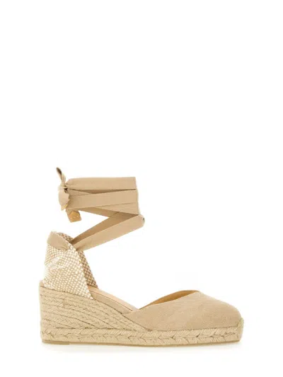 Castaã±er Espadrille Clear In Beige