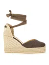 Castaã±er Castañer Espadrille "clear" In Brown