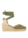 Castaã±er Espadrille Clear In Green
