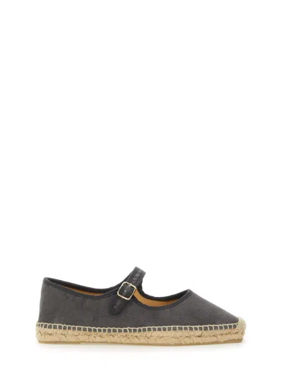Castaã±er Castañer Espadrille Padua Flats In Grey