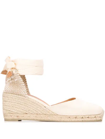 CASTAÃ±ER CASTAÑER ESPADRILLES CARINA  - IVORY JUTE WEDGE