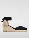 Castaã±er Castañer Woman Espadrilles Black Size 6 Textile Fibers In Black