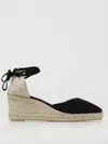 Castaã±er Castañer Woman Espadrilles Black Size 6 Textile Fibers In Black