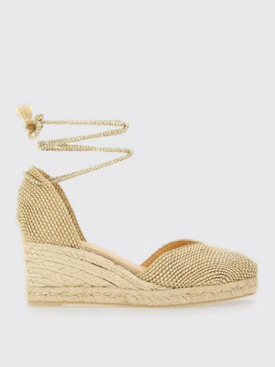 Castaã±er Espadrilles Castañer Woman Color Gold