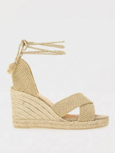 Castaã±er Espadrilles Castañer Woman Color Gold