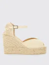 Castaã±er Open Back Peep Toe Sandalwood