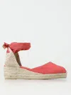 Castaã±er Espadrilles Castaner Woman Color Geranium In Geranium
