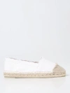 Castaã±er Kampala Frayed Canvas Cap-toe Espadrilles In White
