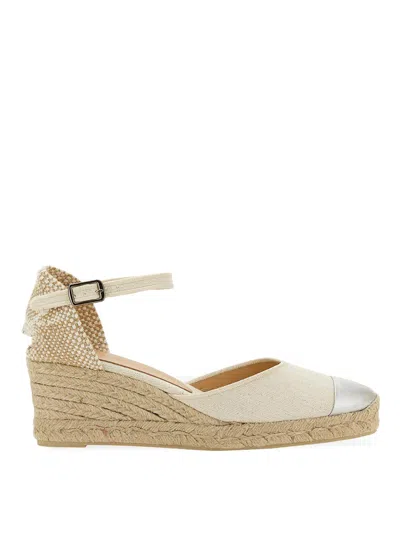 Castaã±er Espadrille Caya In White