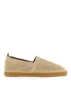 Castaã±er Pablo Round Toe Perforated Espadrille In Neutral