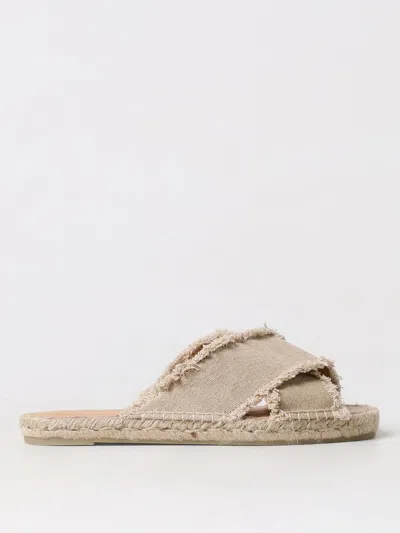CASTAÃ±ER FLAT SANDALS CASTAÑER WOMAN COLOR BEIGE,F57482022