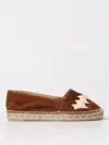 Castaã±er Castañer Woman Espadrilles Brown Size 7.5 Leather, Textile Fibers In Brown