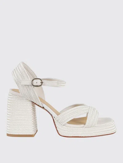 CASTAÃ±ER HEELED SANDAL CASTAÑER WOMAN COLOR WHITE,G99275001
