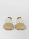 Castaã±er Frayed Edge Round Toe Jute Sole Espadrilles