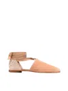 Castaã±er Neutral Gala Suede Espadrilles In Brown