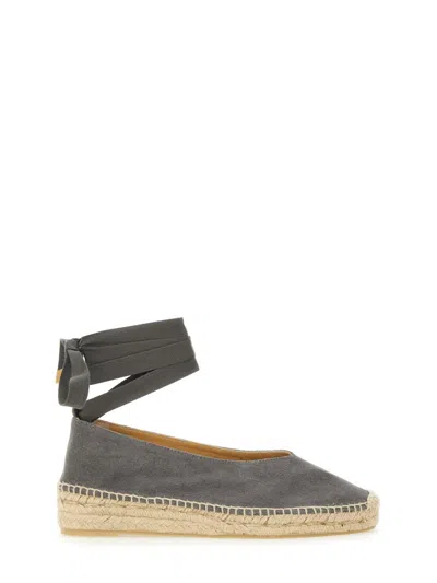 Castaã±er Castañer Espadrille "gea" In Grey