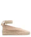 Castaã±er Castañer Flat Shoes In Beige