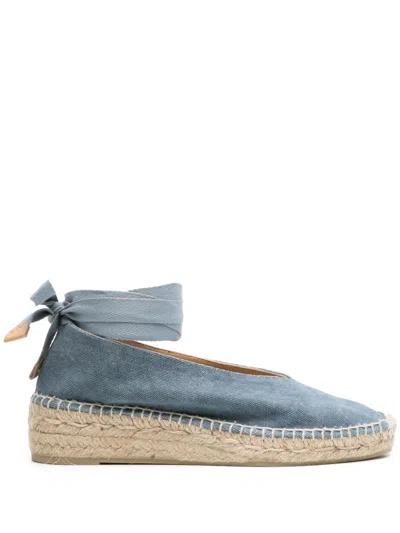 Castaã±er Flat Shoes Castañer Woman Color Blue