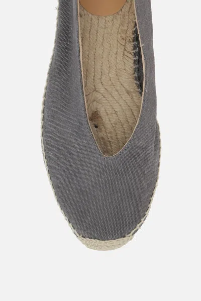 Castaã±er Gea/2/002 Espadrilles In Canvas In Gray