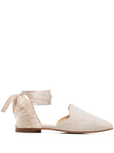 Castaã±er Gilda Espadrilles In Neutrals
