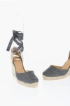 Castaã±er Castaner Lurex Carina Wedge Espadrilles