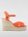Castaã±er Heeled Sandals Castañer Woman Color Orange