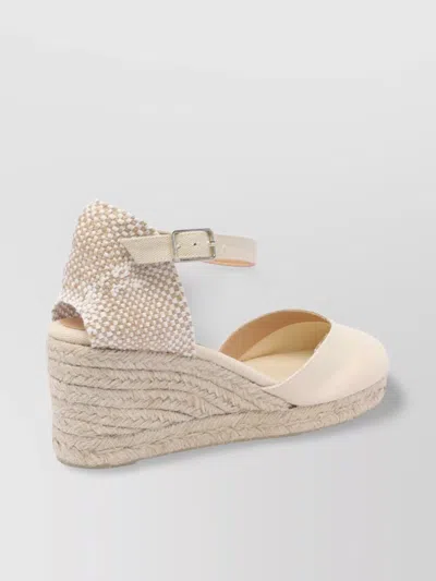 CASTAÃ±ER HIGH HEEL WEDGE SANDALS WITH ANKLE STRAP