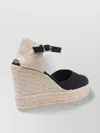 Castaã±er Jute Sole Canvas Wedge Sandals