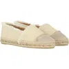 Castaã±er Kampala Frayed Canvas Cap-toe Espadrilles In Neutrals