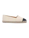Castaã±er Castaner Canvas Slip-on Espadrilles With Leather Cap Toe