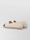 Castaã±er Castaner Canvas Slip-on Espadrilles With Leather Cap Toe
