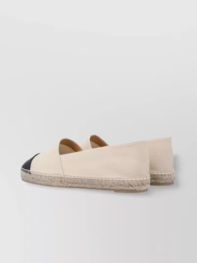 CASTAÃ±ER KATTY ROUND TOE TWO-TONE ESPADRILLES