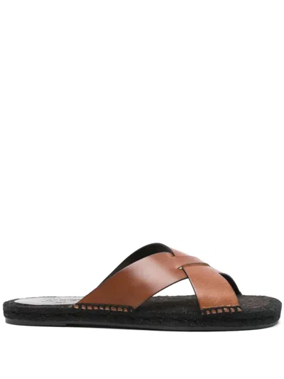 Castaã±er Keanu Sandals In Brown